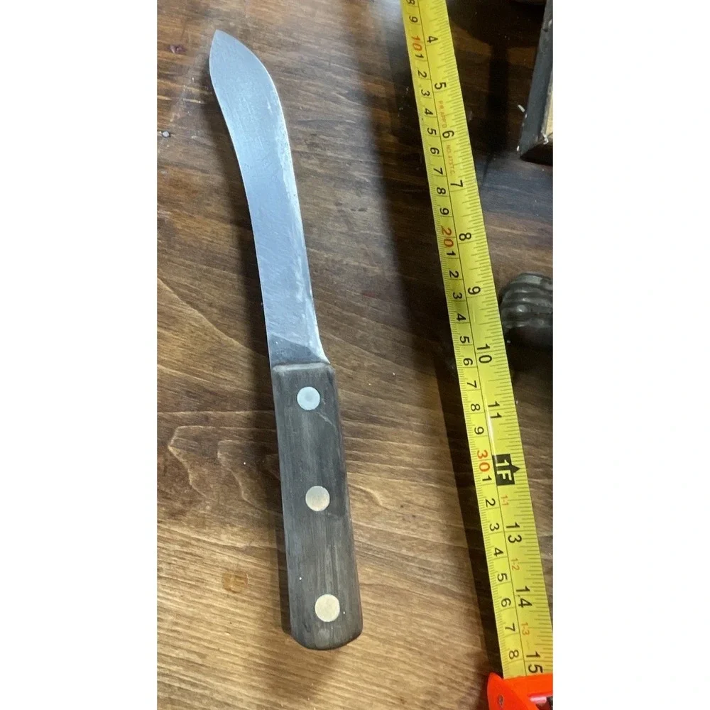 Antique J A Henckels Twinworks Germany Carbon Steel 30-7In Chef‎ Knife Butcher